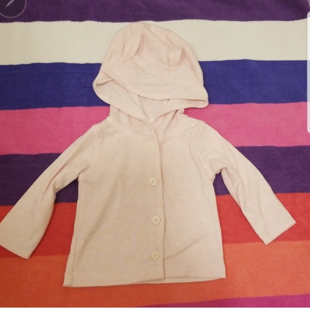 Infant girls hooded jacket